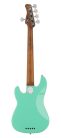 P5 A5/MLG Sire Basses P5 Series Marcus Miller alder 5-string passive bass guitar mild green