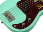 P5 A5/MLG Sire Basses P5 Series Marcus Miller alder 5-string passive bass guitar mild green