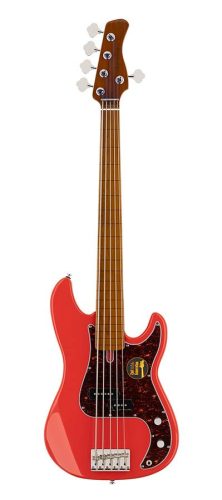 P5 A5F/DRD Sire Basses P5 Series Marcus Miller fretless alder 5-string passive bass guitar dakota red