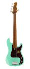 P5 A5F/MLG Sire Basses P5 Series Marcus Miller fretless alder 5-string passive bass guitar mild green