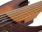 P5 A5F/TS Sire Basses P5 Series Marcus Miller fretless alder 5-string passive bass guitar tobacco sunburst