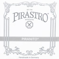   P615400 Pirastro Piranito violin string G-4 medium, steel core, chrome steel