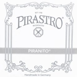  P615740 Pirastro Piranito violin string A-2 3/4+1/2, medium, steel core, chrome steel