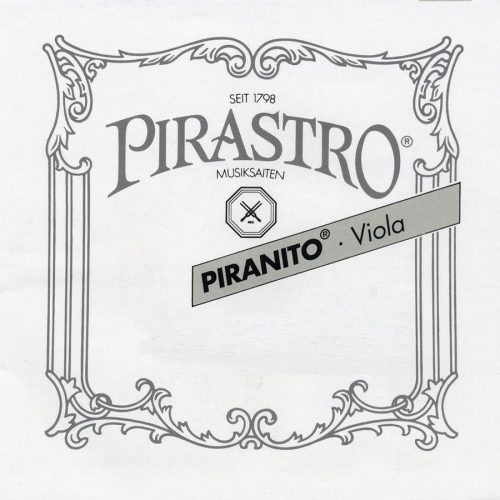 P625240 Pirastro Piranito viola string D-2 3/4+1/2, steel core, chrome steel