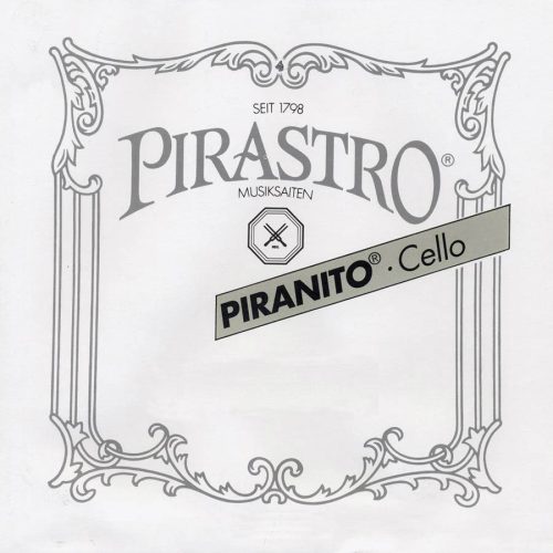 P635140 Pirastro Piranito cello string A-1 3/4-1/2, steel core, chrome steel