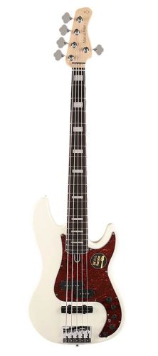 P7+ A5/AWH Sire Basses P7 2nd Gen Series Marcus Miller alder 5-string active bass guitar antique white