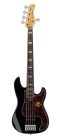 P7+ A5/BK Sire Basses P7 2nd Gen Series Marcus Miller alder 5-string active bass guitar black