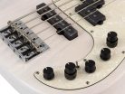 P7+ S5/WB Sire Basses P7 2nd Gen Series Marcus Miller swamp ash 5-string active bass guitar white blonde