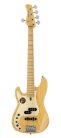 P7+ S5L/NT Sire Basses P7 2nd Gen Series Marcus Miller lefty swamp ash 5-string active bass guitar natural