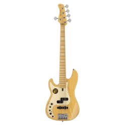   P7+ S5L/NT Sire Basses P7 2nd Gen Series Marcus Miller lefty swamp ash 5-string active bass guitar natural