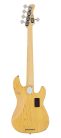 P7+ S5L/NT Sire Basses P7 2nd Gen Series Marcus Miller lefty swamp ash 5-string active bass guitar natural