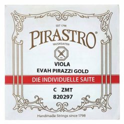   P820297 Pirastro Evah Pirazzi Gold viola string C-4 medium, for ZMT tailpiece, tungsten-silver