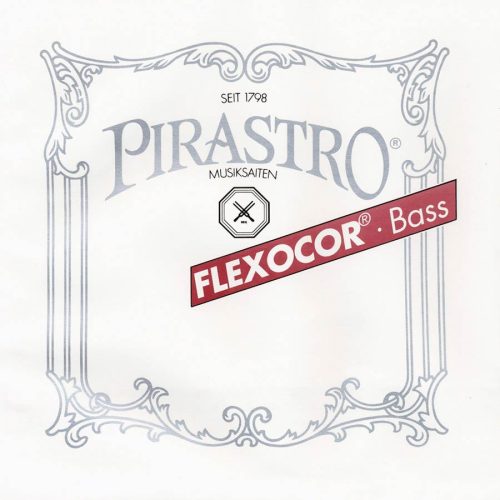 P840285 Pirastro Flexocor double bass string Ext. F#-4 solo, rope core, chrome steel, extended 2,10m