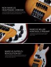 P8 S4/TS Sire Basses P8 Series Marcus Miller swamp ash 4-string active bass guitar tobacco sunburst