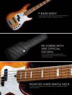 P8 S5/NT Sire Basses P8 Series Marcus Miller swamp ash 5-string active bass guitar natural