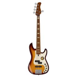   P8 S5/TS Sire Basses P8 Series Marcus Miller swamp ash 5-string active bass guitar tobacco sunburst