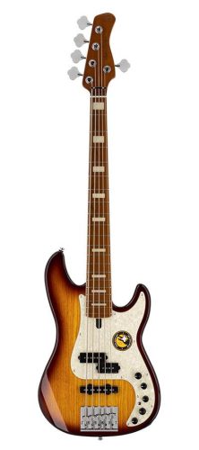 P8 S5/TS Sire Basses P8 Series Marcus Miller swamp ash 5-string active bass guitar tobacco sunburst