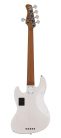 P8 S5/WB Sire Basses P8 Series Marcus Miller swamp ash 5-string active bass guitar white blonde