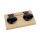 PA-308 Hayman  concert castanets, one pair mounted on block, plastic