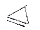 PA-392 Hayman  professional triangle, chrome plated, with beater, diameter: 12 mm., 8"