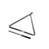 PA-392 Hayman  professional triangle, chrome plated, with beater, diameter: 12 mm., 8"