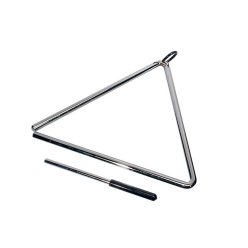   PA-393 Hayman  professional triangle, chrome plated, with beater, diameter: 12.7mm., 10"