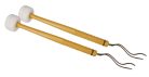 PA-412 Hayman  marching bass drum mallets, hard felt head (6,0 cm.), pair, wooden shaft (30 cm.)