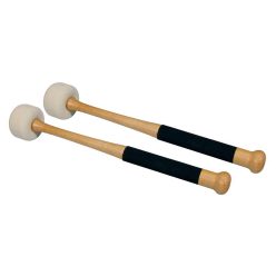   PA-415 Hayman  timpani mallets, pair, hard felt head (6,0 cm.), wooden shaft