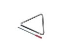 PA-47 Hayman  triangle, chrome plated, with beater, diameter: 8 mm., 5"