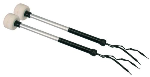 PA-472 Hayman  marching bass drum mallets, hard felt head (6,0 cm.), pair, aluminum shaft (30 cm.)