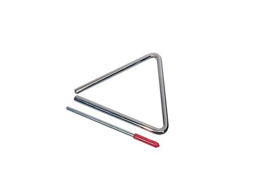 PA-48 Hayman  triangle, chrome plated, with beater, diameter: 8 mm., 6"