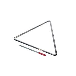   PA-50 Hayman  triangle, chrome plated, with beater, diameter: 8 mm., 8"