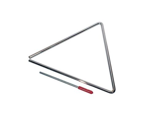 PA-50 Hayman  triangle, chrome plated, with beater, diameter: 8 mm., 8"