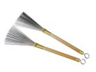 PA-53 Hayman  brushes, metal bristles, retractable, wooden handles