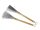 PA-53 Hayman  brushes, metal bristles, retractable, wooden handles