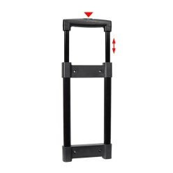   PAB-002 CNB  spare part, trolley handle full set for PAB-1600/48