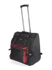 PAB-16120 CNB  accordion trolley bag, black and red, with wheels, accessory pockets, 120 basses, 47h x 53b x 22d