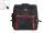 PAB-1672 CNB  accordion trolley bag, black and red, with wheels, accessory pockets, 72 basses, 47h x 45b x 22d