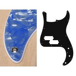   PB-215-POB Boston  pickguard, Puncher bass, standard, 2 ply, pearl ocean blue