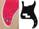 PB-215-PP Boston  pickguard, Puncher bass, standard, 2 ply, pearl pink