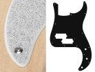 PB-215-SSV Boston  pickguard, Puncher bass, standard, 2 ply, sparkling silver