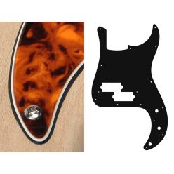   PB-315-MO Boston  pickguard, Puncher bass, standard, 3 ply, marble orange