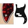 PB-315-RR Boston  pickguard, Puncher bass, standard, 3 ply, tiger red