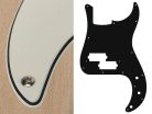 PB-315-VW Boston  pickguard, Puncher bass, standard, 3 ply, vintage white