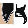 PB-415-B Boston  pickguard, Puncher bass, standard, 4 ply, black