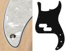 PB-415-PW Boston  pickguard, Puncher bass, standard, 4 ply, pearl white