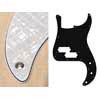 PB-415-PWW Boston  pickguard, Puncher bass, standard, 4 ply, pearl white webbing