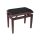 PB1/6520 Boston  piano bench with adjustable seat (55,5x32,5x48-56cm), satin walnut with black velvet seat