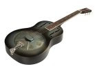 PB12/ANI Royall Single Cone 12 fret resonator PONY BOY, steel body antique finish, with softcase