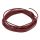 PBW10/RD Boston  USA made (Gavitt) waxed cotton braided push back wire, red, 10 feet